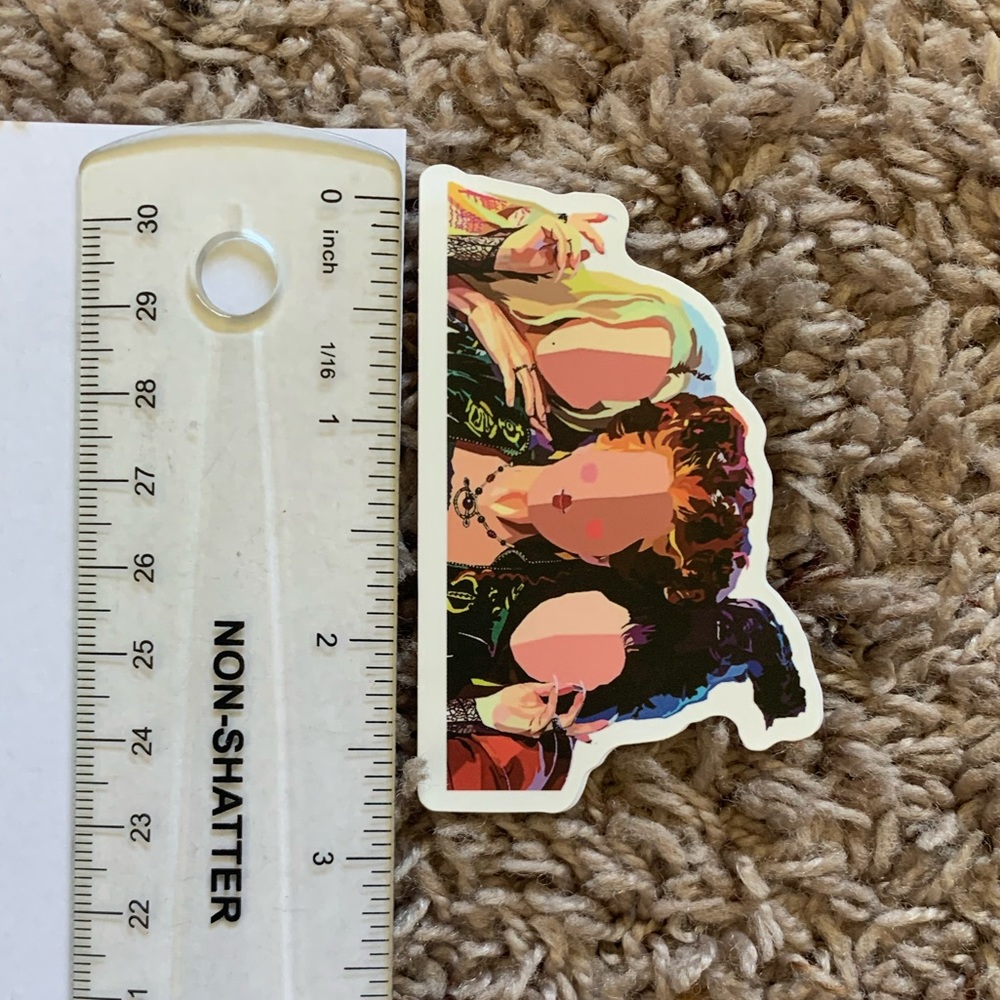 6/$12 Hocus Pocus Vinyl Sticker Matte - Picture 3 of 3